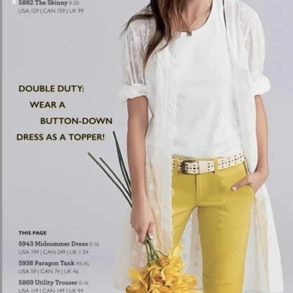 Cabi Midsummer Dress - Floral Embroidered Duster Coverup |  Size 2 - Picture 4 of 4